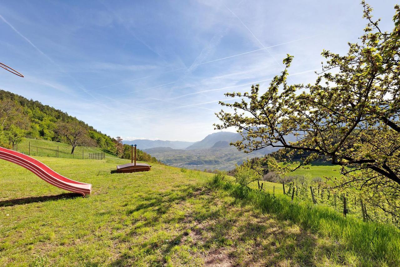 Moar Im Rumsein - Apt Etschblick San Genesio Atesino Exterior photo